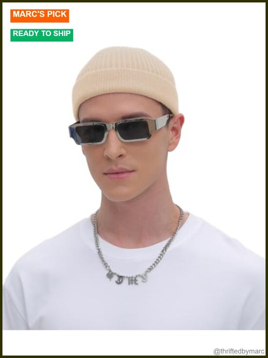 Short Fisherman Beanie Thin Merino Wool Acrylic Skull Cap Stretchable main image 5